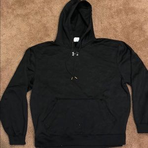 UNDER ARMOUR  BLACK HOODIE